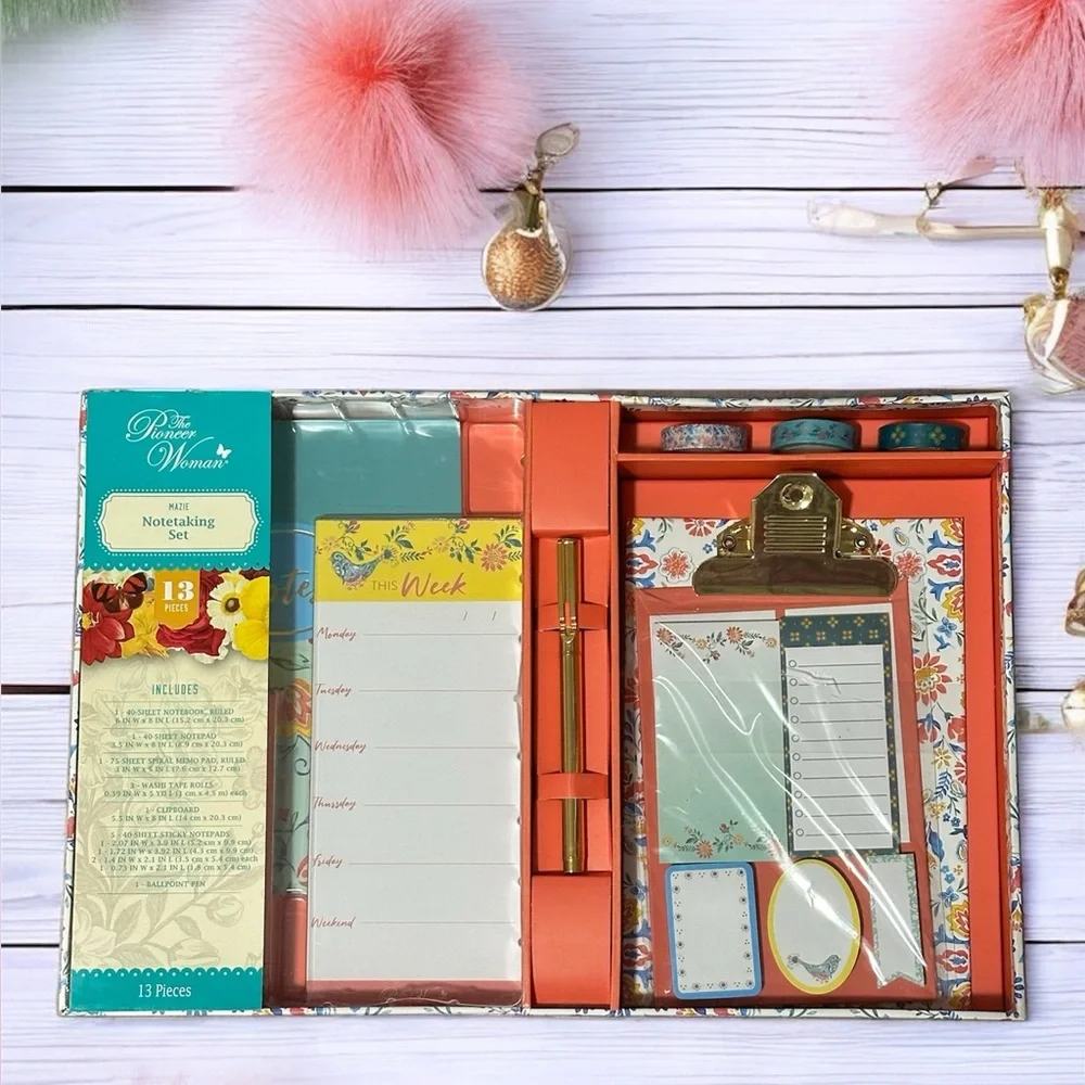 Pioneer Woman Maxie Notetaking Set NEW